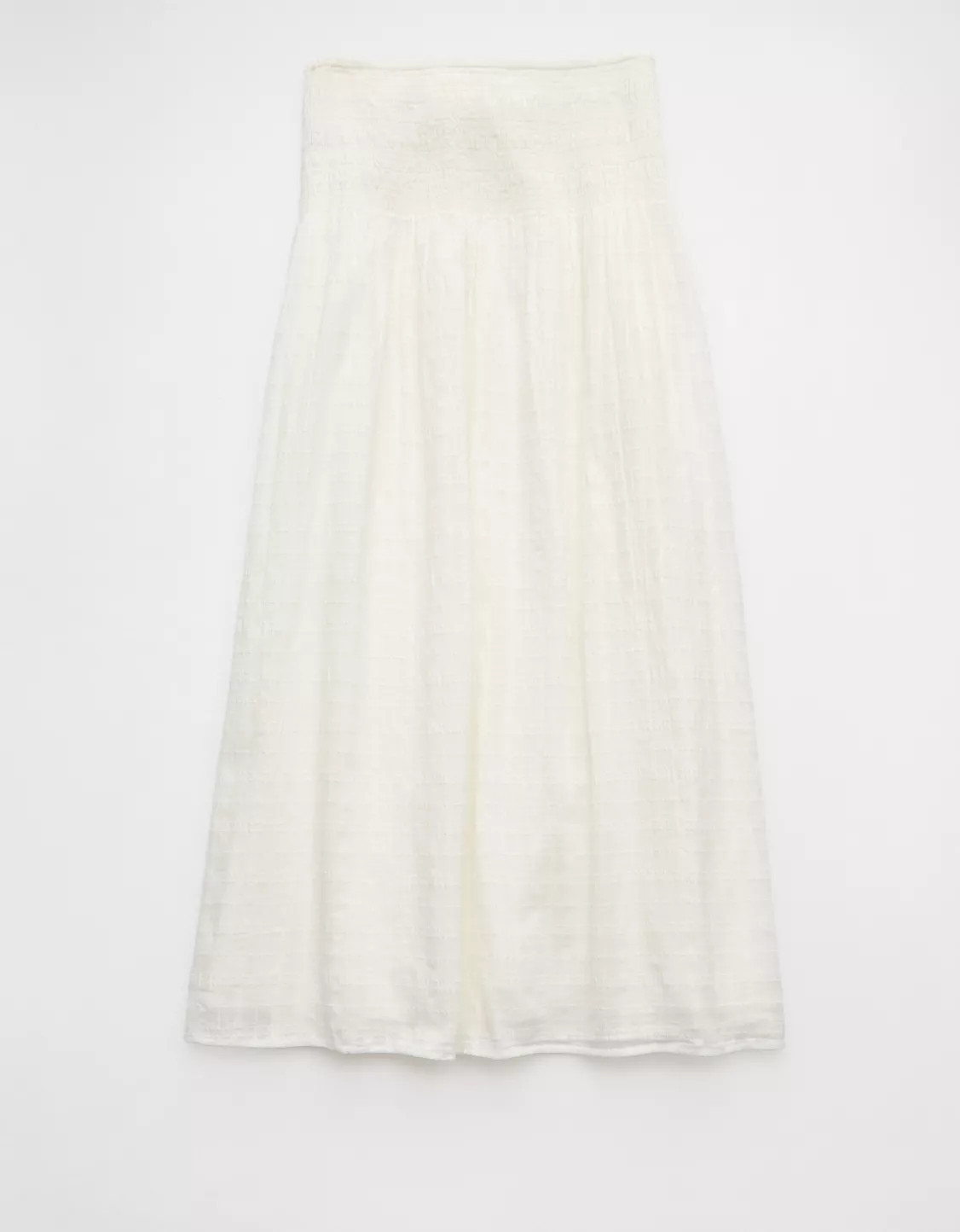 AE High-Waisted Smocked Maxi Skirt | American Eagle Outfitters (US & CA)