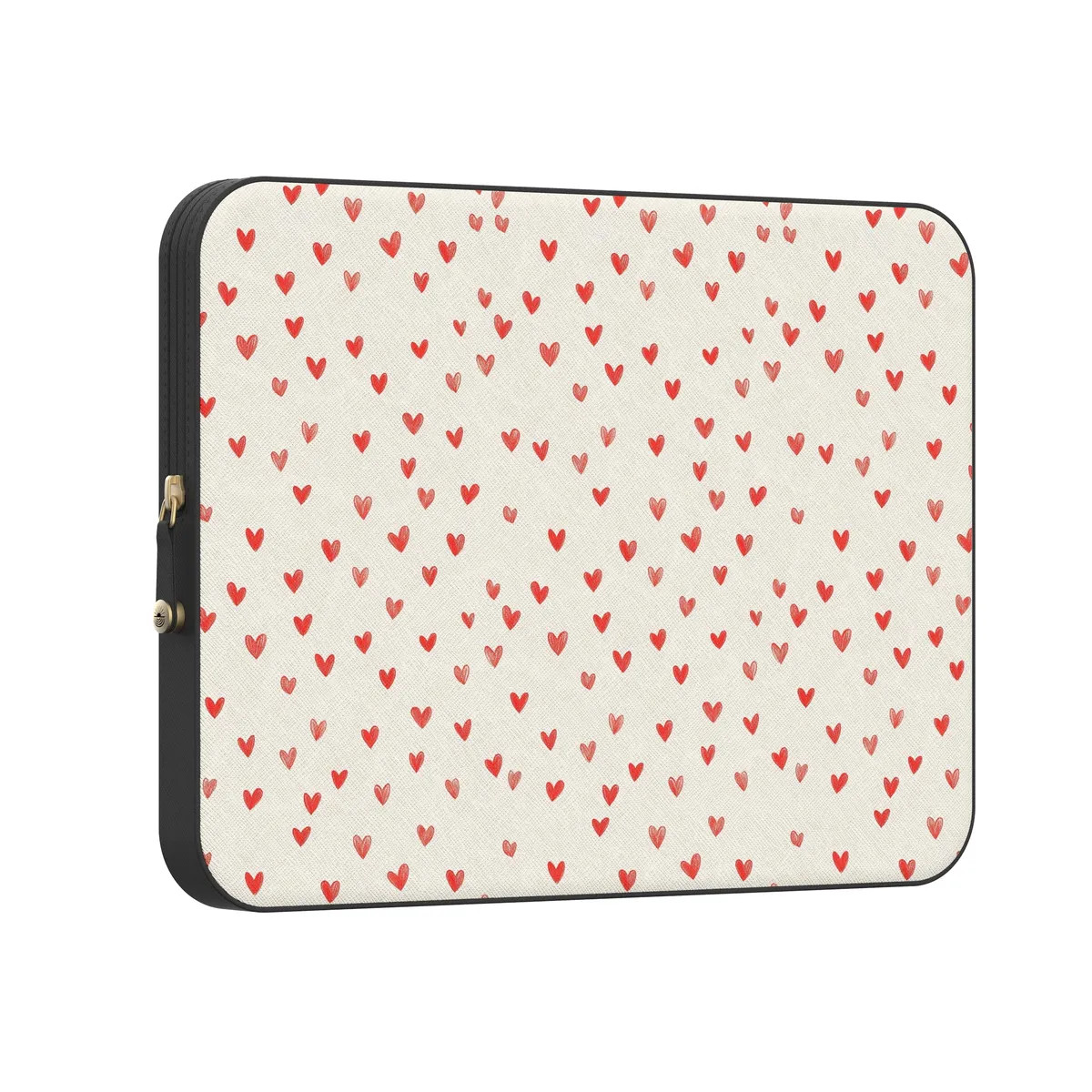 Love Letters   Doodle Hearts Laptop Case | CASELY