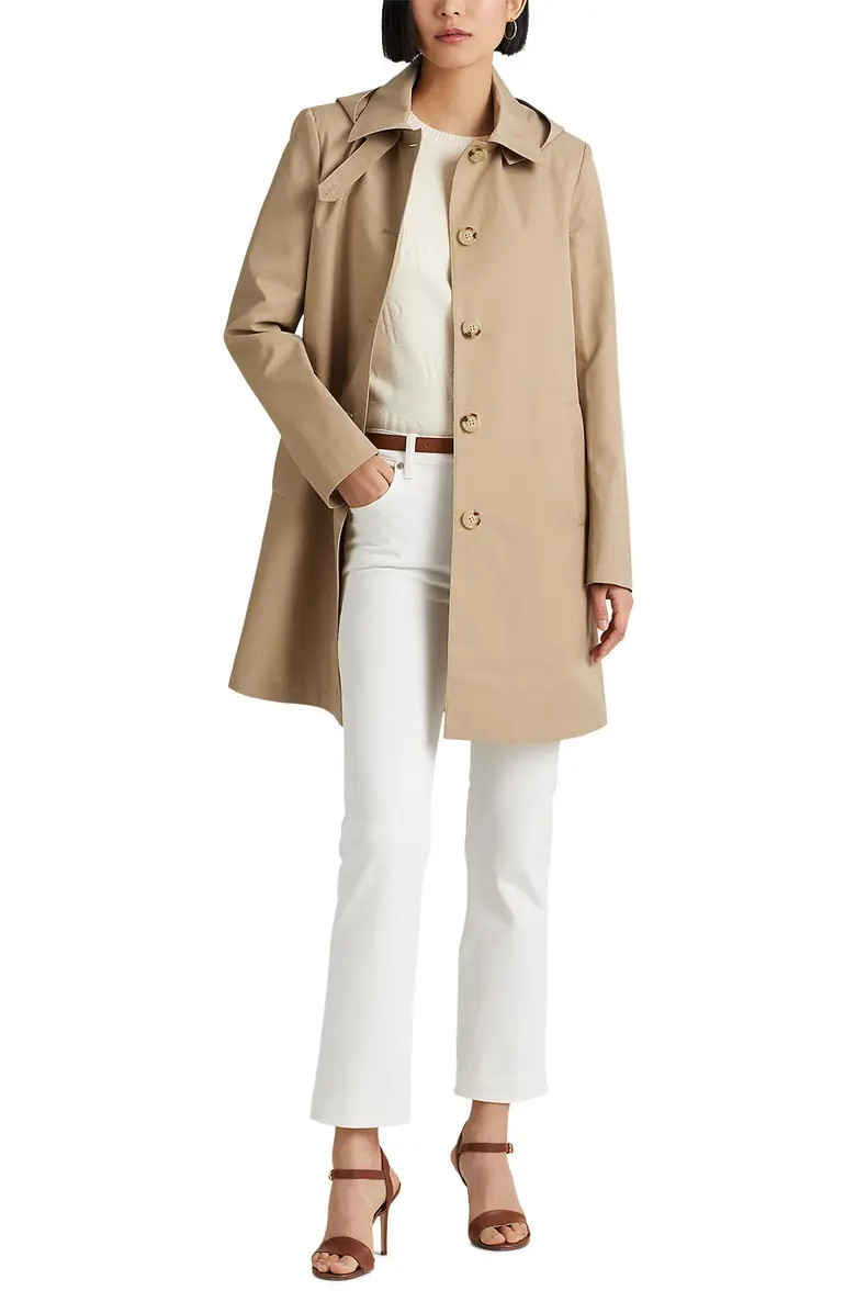 Balmacaan Hooded Raincoat | Nordstrom
