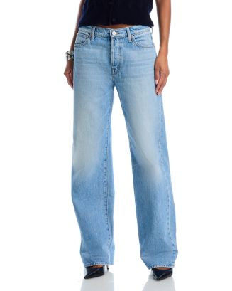 MOTHER The Dodger High Rise Button Hover Jeans in Funk N Flair  | Bloomingdale's MOTHER | Bloomingdale's (US)