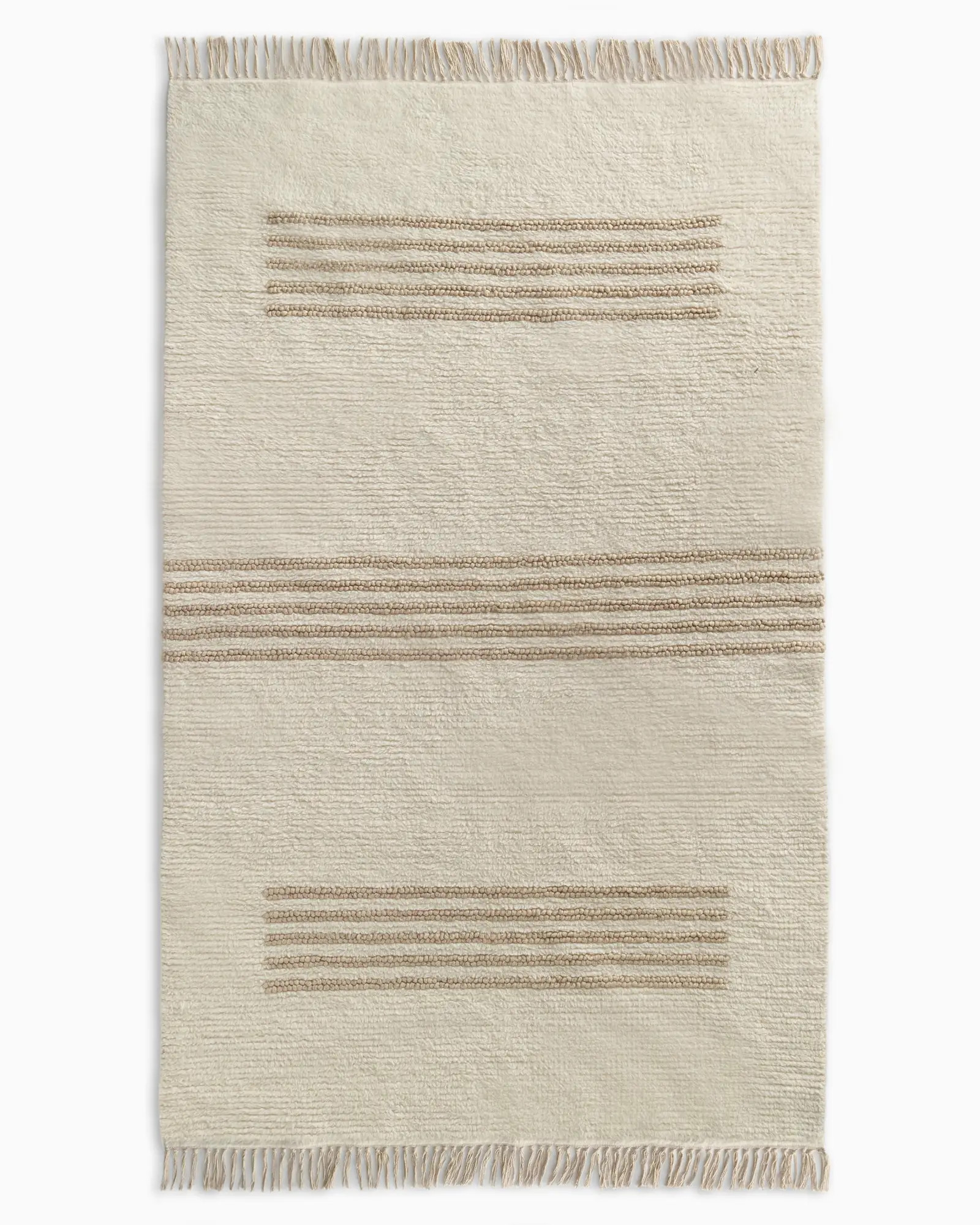 Otto Hand-Knotted Cotton Wool Rug | Quince
