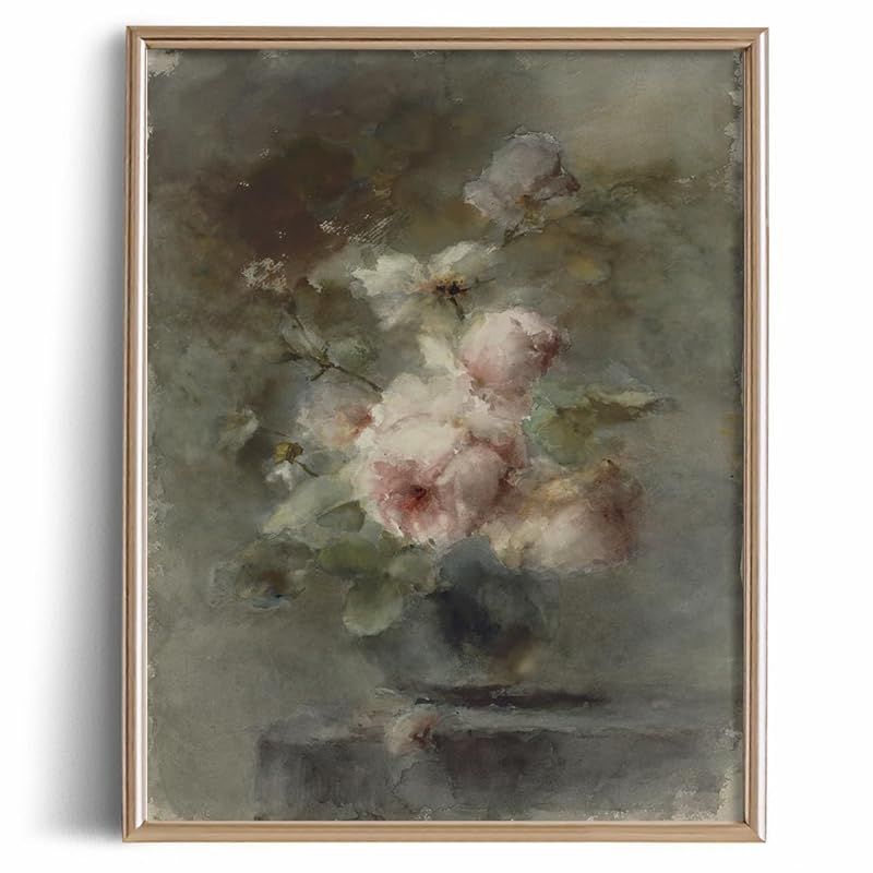 Farmhouse Still Life Picture Living Room - 11 x 14 Art Print- Rustic Vintage Decor for Bedroom - ... | Amazon (US)