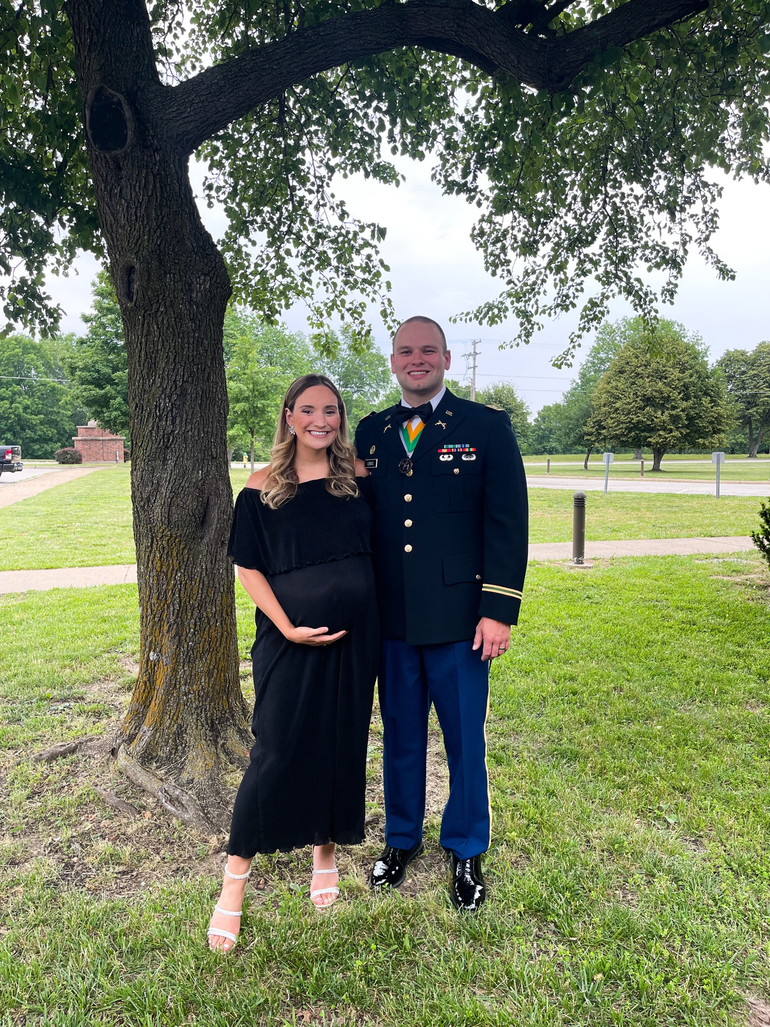 *use code kaleyclewis25 for 25% off!!! Wearing size small. Maternity dress, black tie dress, bump friendly formal dress, wedding shoes, sparkly heels, off the shoulder dress, black dress, black beach dress, maternity photoshoot dress, military ball dress, military formal dress, gold heels

#LTKbump #LTKstyletip #LTKunder100