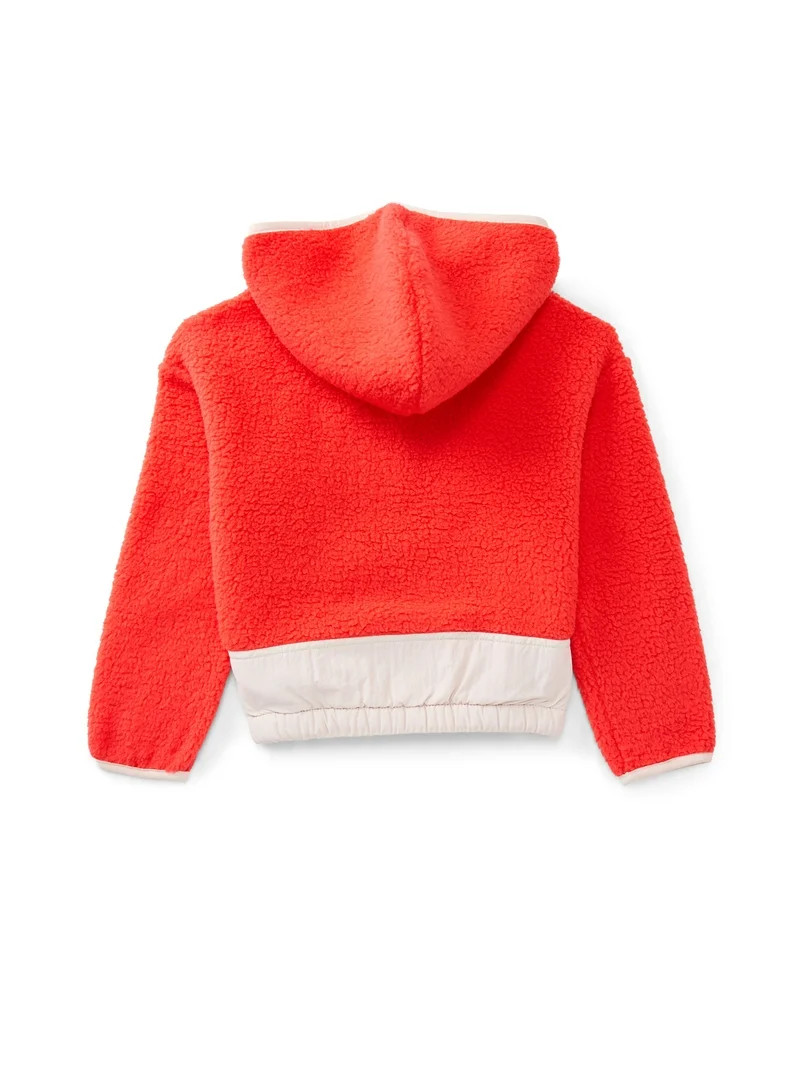 Ozark Trail Girls Zip Fleece Jacket, Sizes 4-18 | Walmart (US)