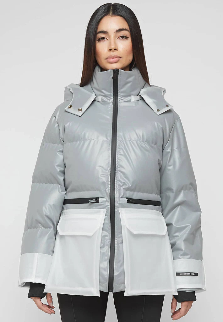 Limited Edition Translucent Puffer Jacket - Frosted | Maniere De Voir