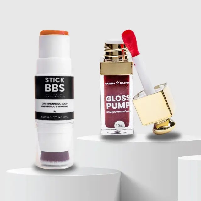 GLOSS LABIAL PREENCHIMENTO IMEDIATO + BLUSH BATOM &AMP; SOMBRA | DrogaRaia (BR)