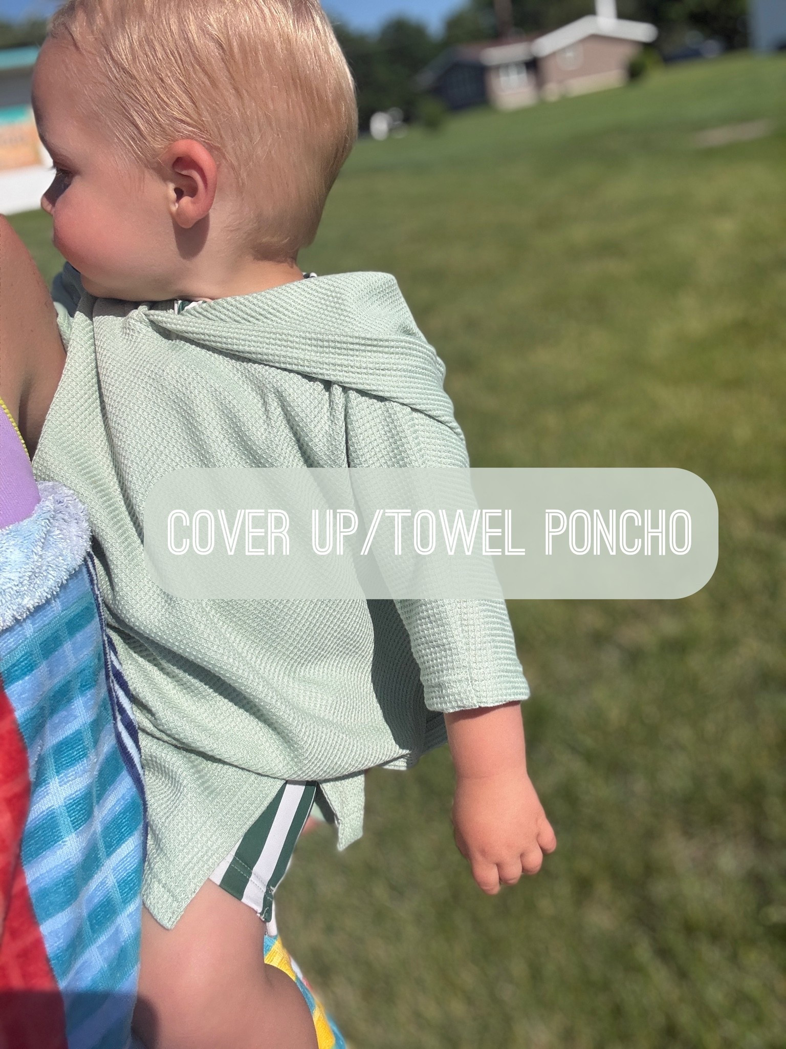 One of those things I never knew we needed until we had them. ☀️

I have one for all three boys, and they’re the first thing they reach for after a day at the pool, beach, or sprinkler. Soft, cozy, and so much easier than trying to wrangle towels around busy little bodies.

One of our favorite summer essentials. 💙