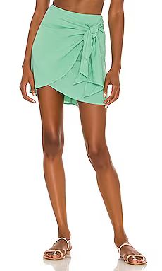 Indah Cassiel Sarong Skirt in Mint from Revolve.com | Revolve Clothing (Global)