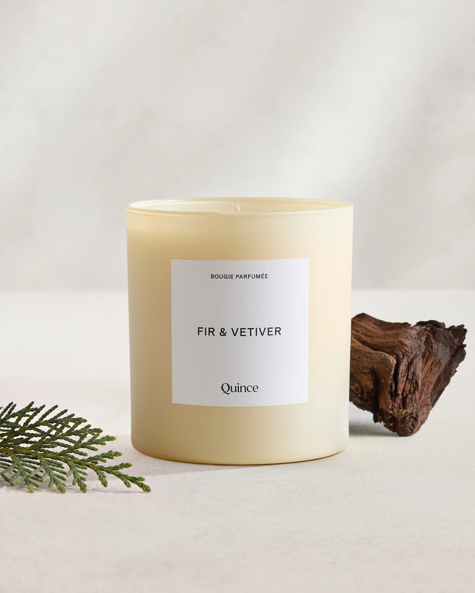 Quince | Fir & Vetiver Candle, Plant-Based Wax | Quince