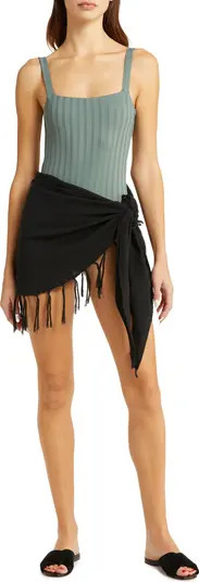 Sirena Tassel Cover-Up Sarong | Nordstrom