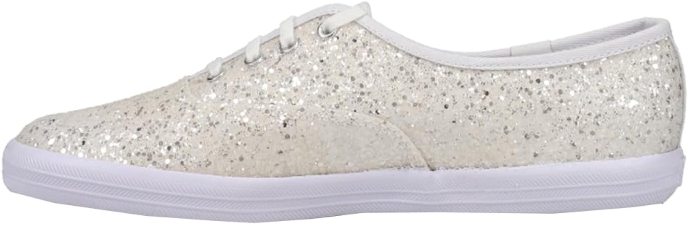 Keds women's Champion Glitter Lace Up Sneaker | Amazon (US)