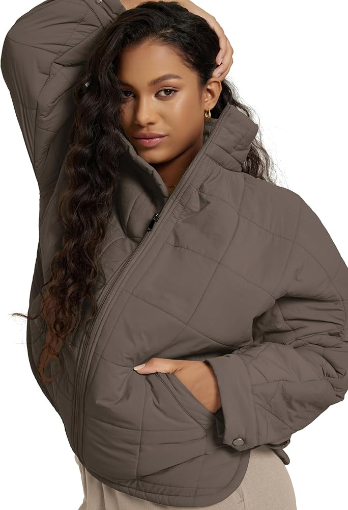 ODODOS Women's Sherpa Lined Insulated Jacket Full Zip Split Hem Long Sleeve Coat Winter Warm Oute... | Amazon (US)