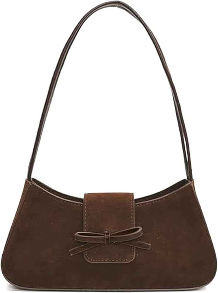 Shoulder Bags for Women Red Purse Burgundy Purse Coquette Bow Purse Trendy Red Shoulder Bag Leath... | Amazon (US)