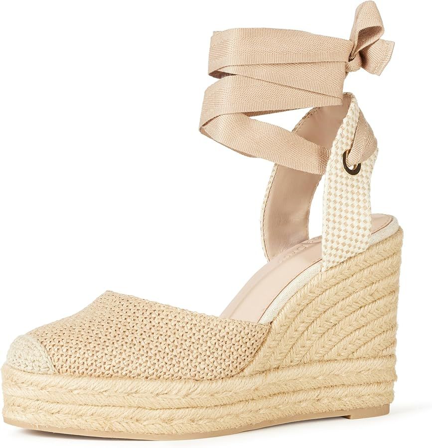 The Drop Women's Zuki Wedge Espadrille Sandals | Amazon (US)