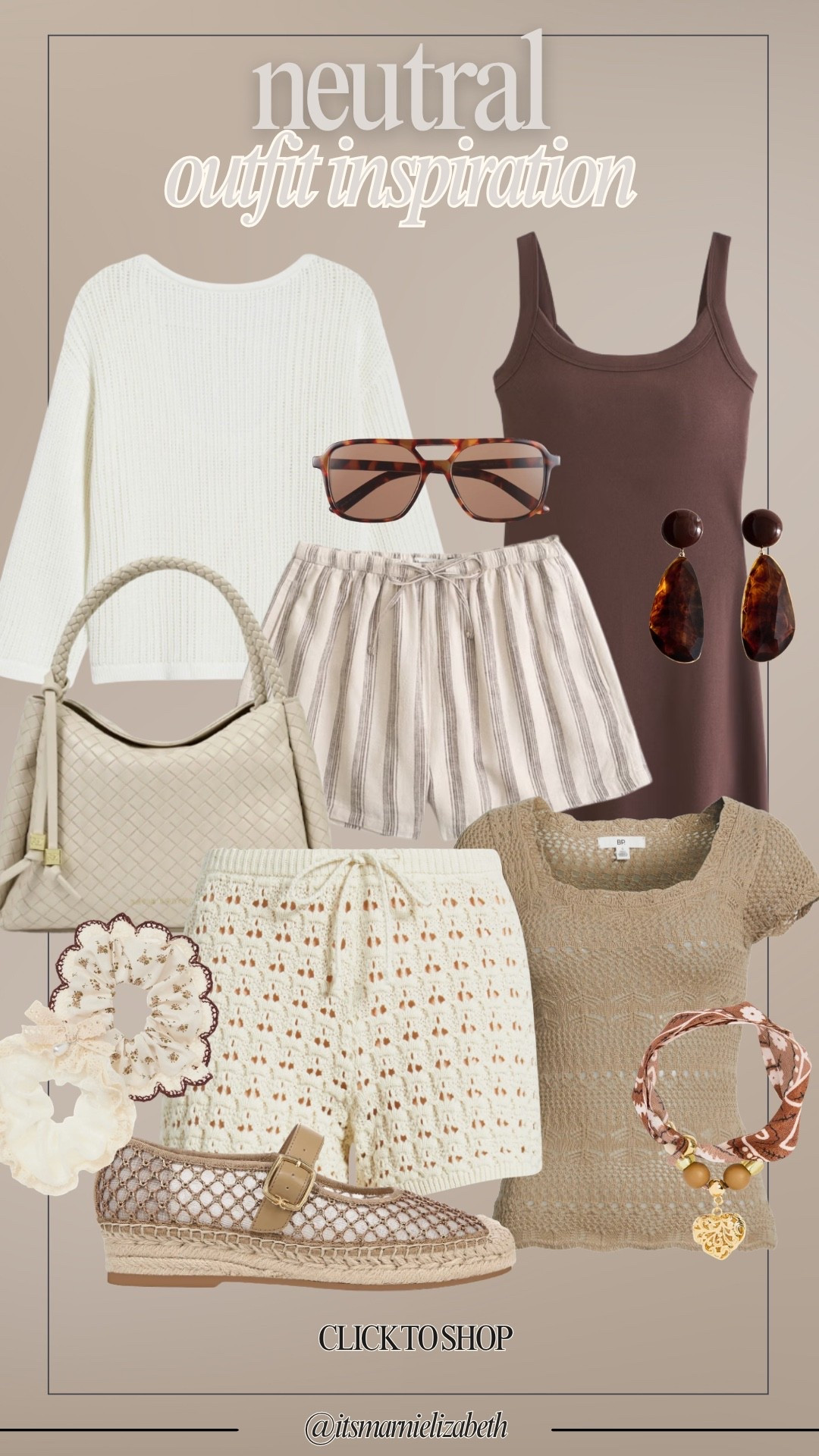 Neutral outfit inspo! ✨

Summer outfit, spring outfit, beach outfit, vacation outfit, neutrals

#LTKootd #LTKmomlife #LTKgrwm
