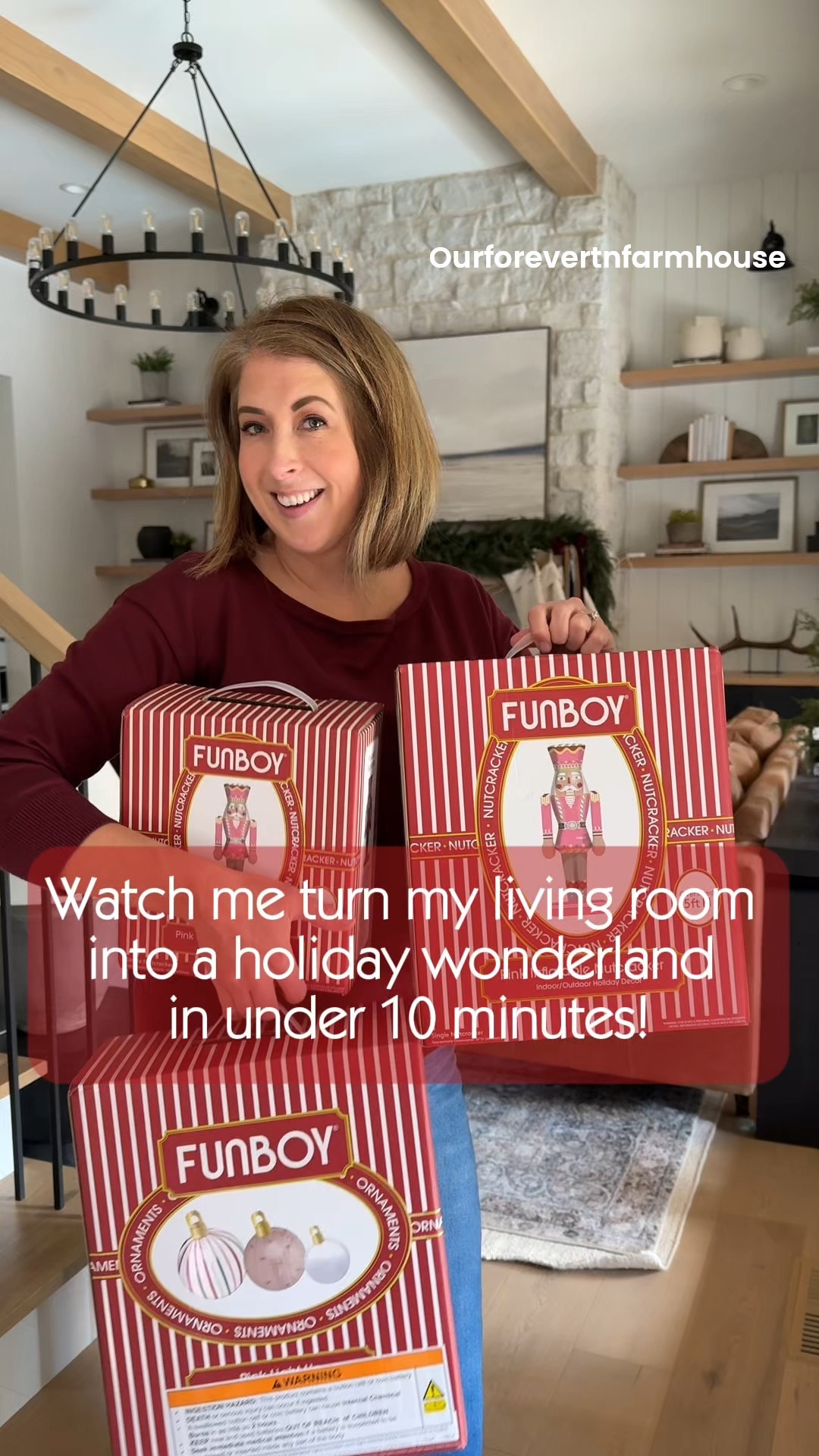 Christmas just got a little more fun! The easiest way to deck the halls? @funboy's holiday inflatables, perfect for indoor or outdoor, with nutcrackers and ornaments in a variety of colors, plus the cutest gingerbread sleepover bed.

Customizable lights, easy setup, and instant magic. The kids are obsessed and so am I. Durable, lightweight, and remote-controlled LED lights make it glow perfectly every time.

#FUNBOYHoliday #HolidayGlowUp #HolidayFun #FamilyFavorites

#LTKSeasonal #LTKHome #LTKHoliday