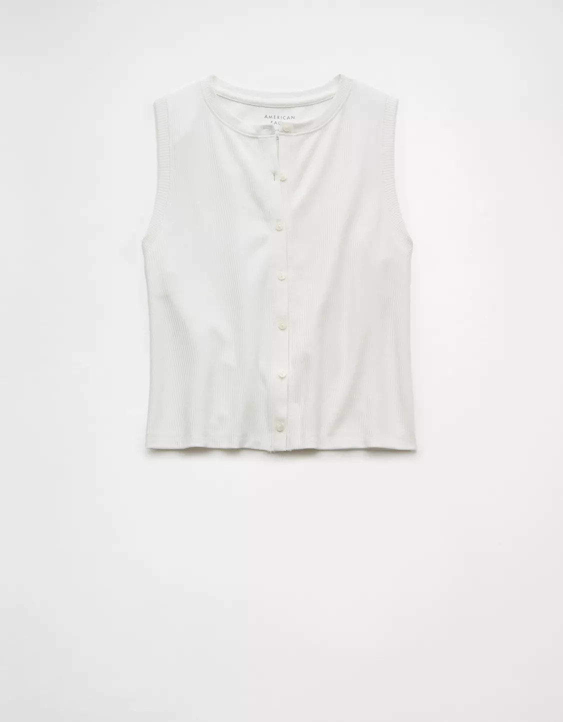 AE Button-Up Tank Top | American Eagle Outfitters (US & CA)