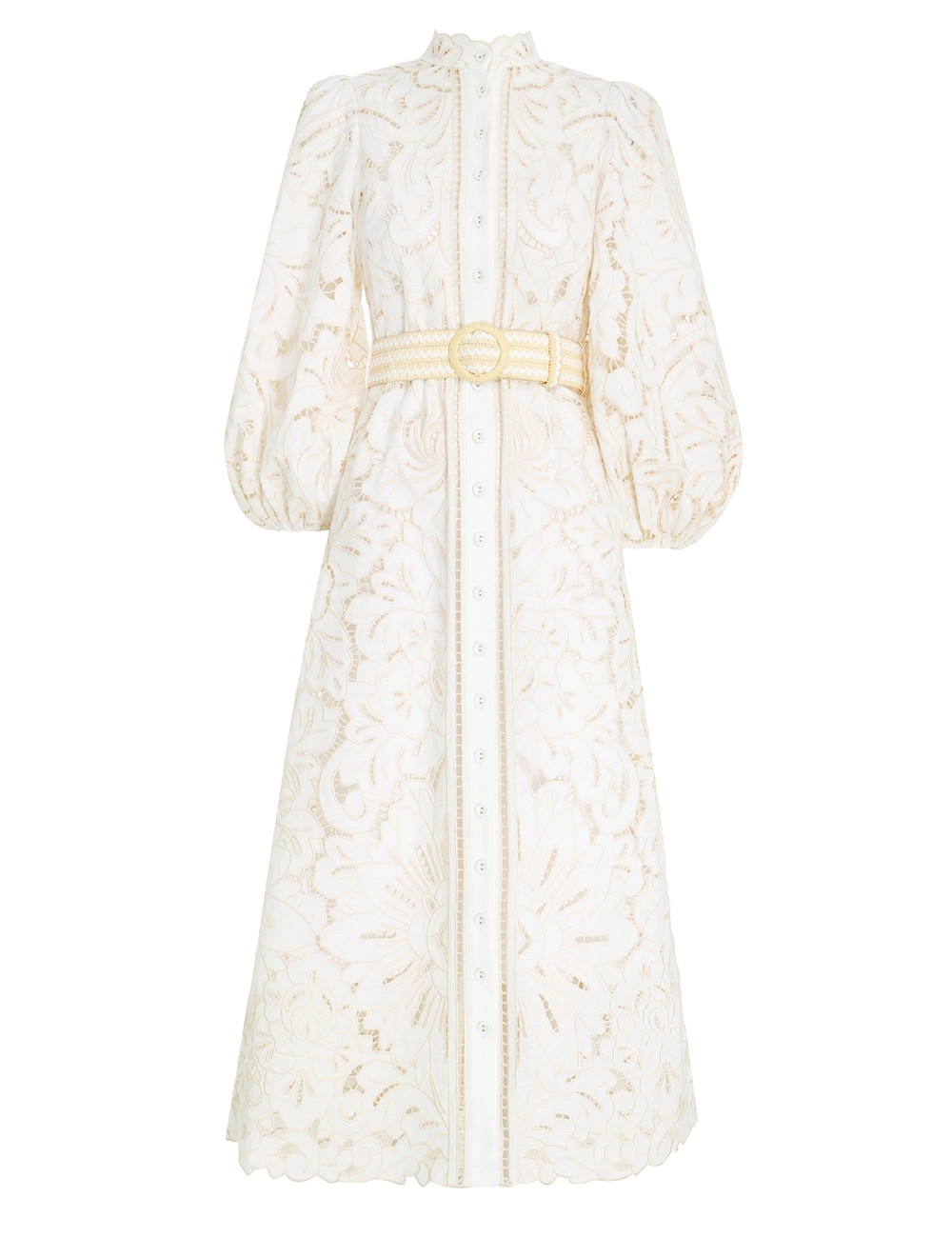 Empire Broderie Long Dress | ZIMMERMANN (APAC)
