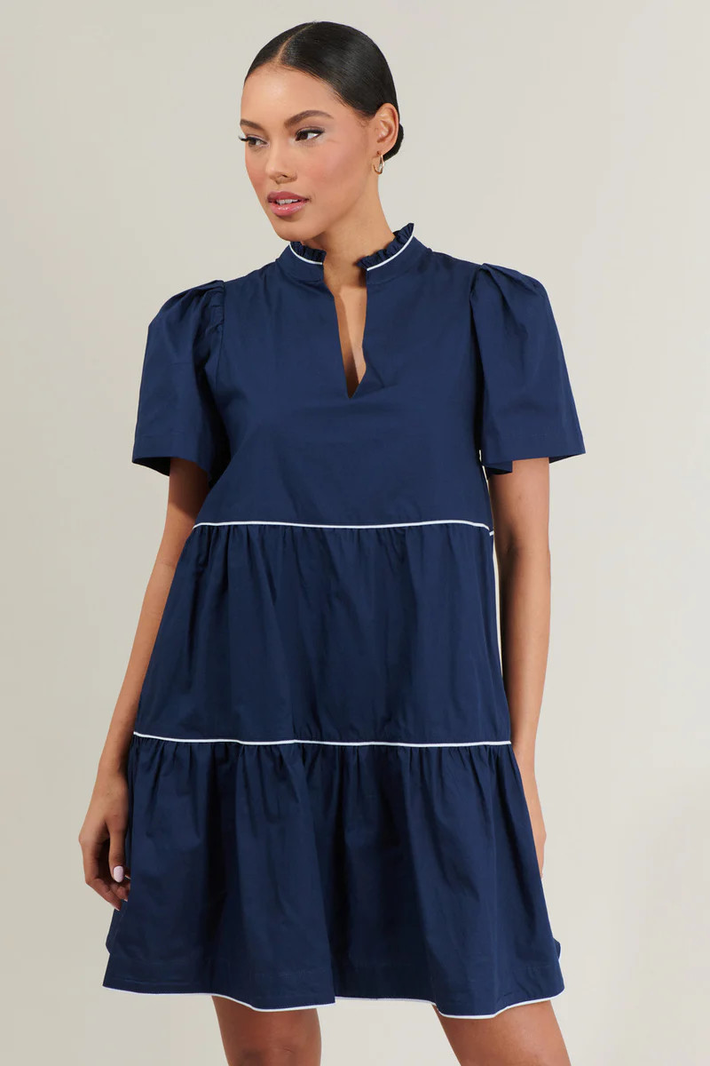 Candace Tiered Mini Dress | Sugarlips