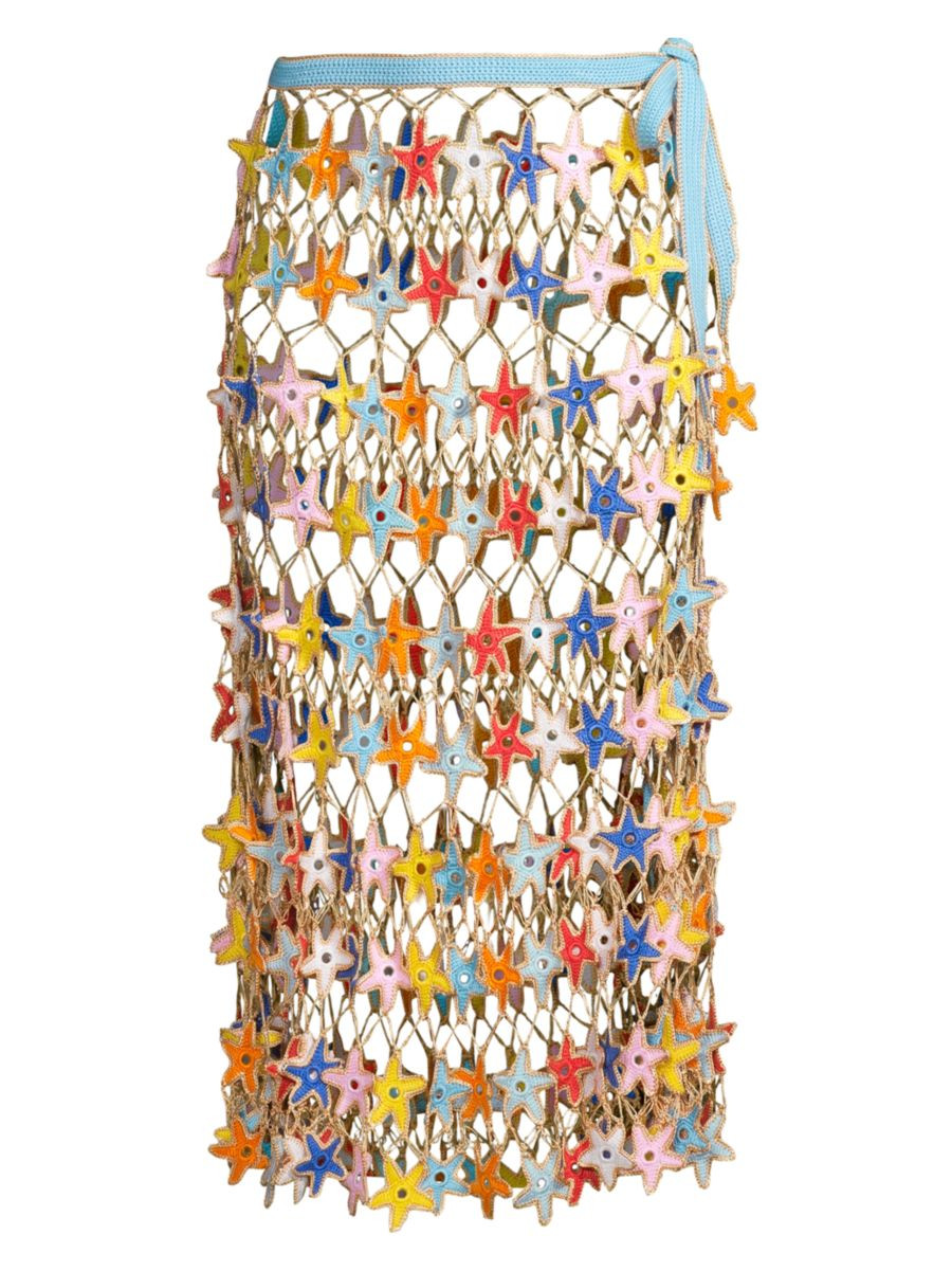 Star Crocheted Convertible Maxi Skirt | Saks Fifth Avenue