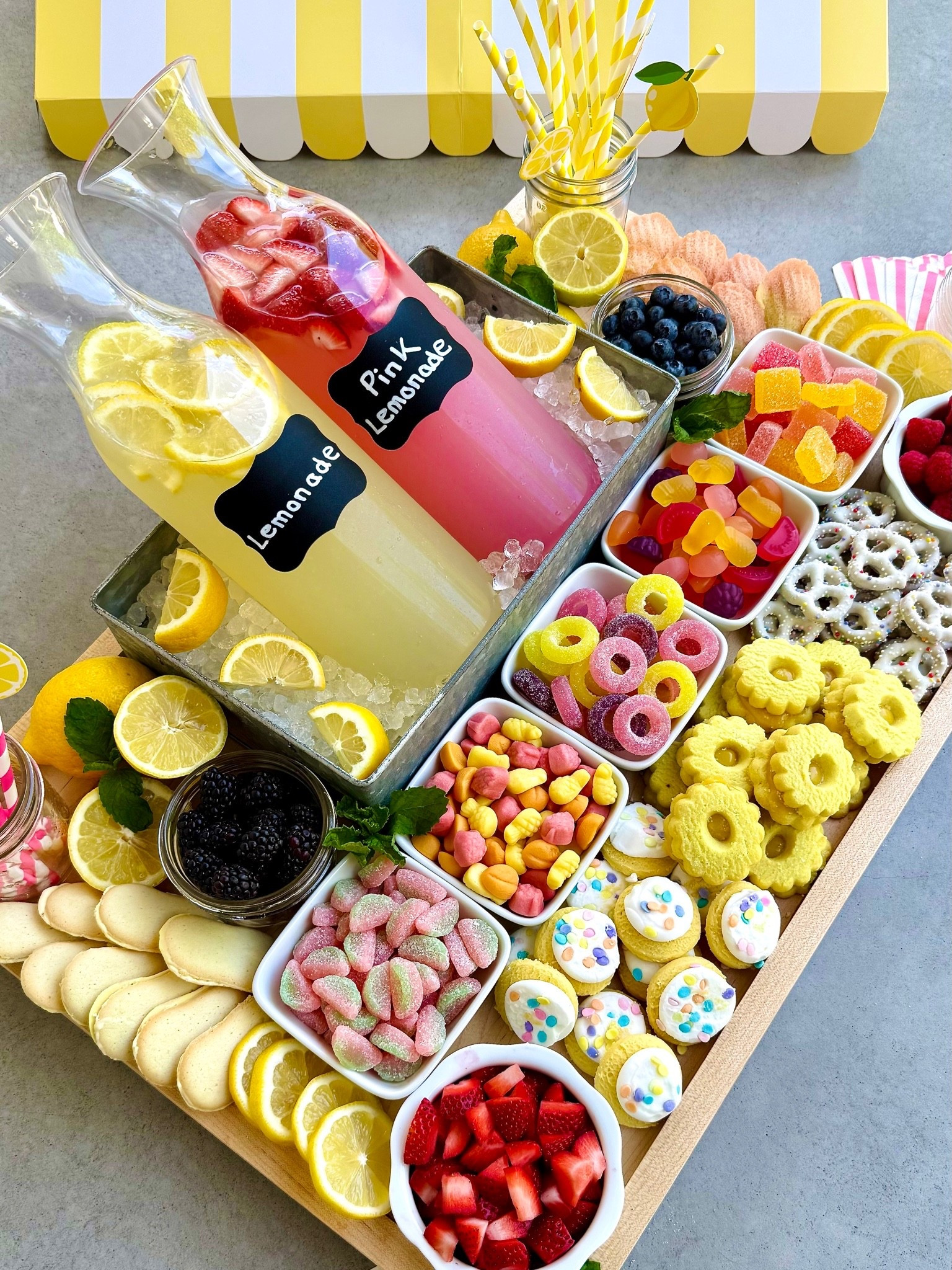 Lemonade Stand Snack Board 🍋💗

#LTKKids #LTKfoodie
