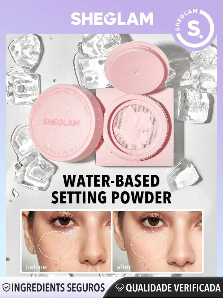 SHEGLAM Pó fixador refrescante Hydro-Touch | SHEIN