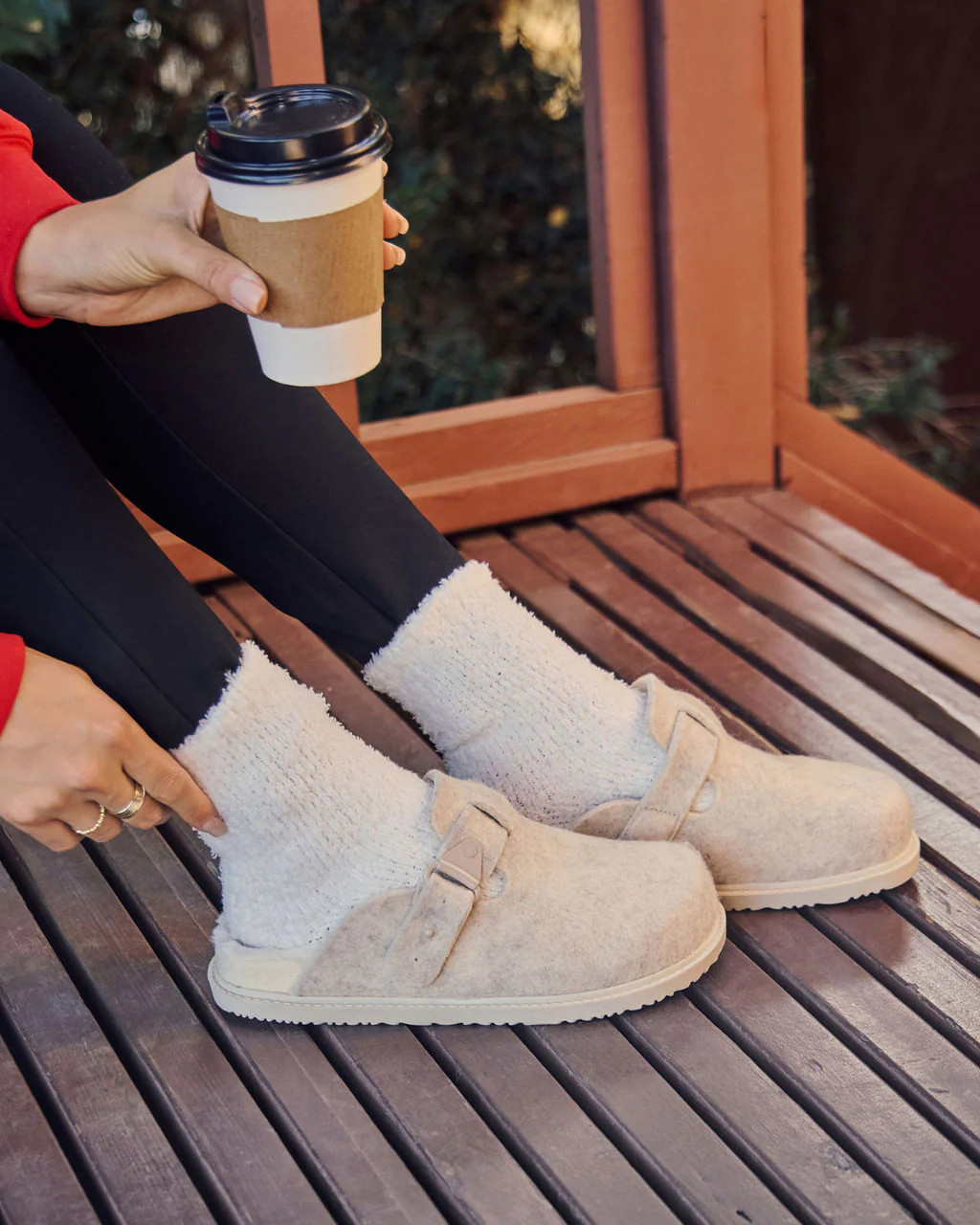 Winter Hearth Sherpa Lined Mules | VICI