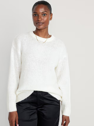 Crew-Neck Tunic Sweater | Old Navy (US)