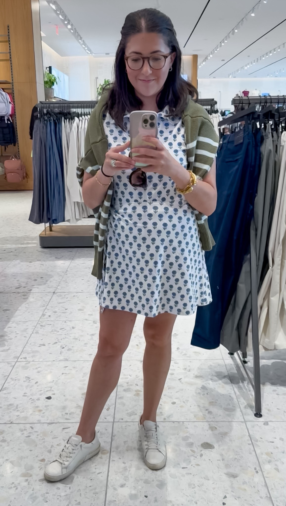 Floral wrap skirt athletic dress from Smith and Quinn

#LTKMidsize #LTKActive #LTKSummerEdit