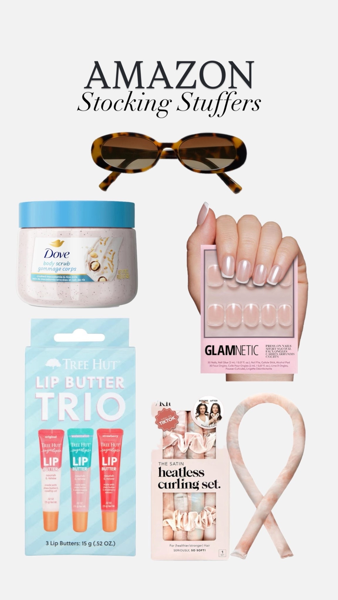 Amazon gifts, stocking stuffers, affordable gifts, beauty gifts, gifts for her, Amazon finds

#LTKHoliday #LTKFindsUnder50 #LTKGiftGuide