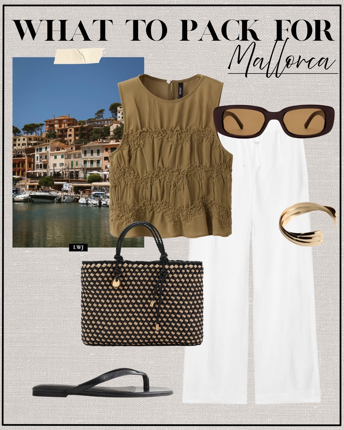 what to pack for mallorca in a carry-on 

travel capsule / europe summer / minimal style / spain outfits

#LTKootd #LTKTravel