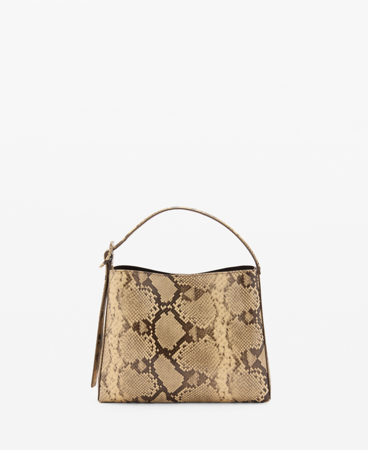 Mango Women's Snakeskin Effect Bag - Beige | Macy's