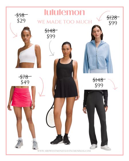 Lululemon We Made Too Much Sale

Sale alert  fitness  workout clothes  gym clothes  gym outfit  tennis skirt  tennis dress  scuba hoodie 

#LTKSaleAlert #LTKActive #LTKFitness