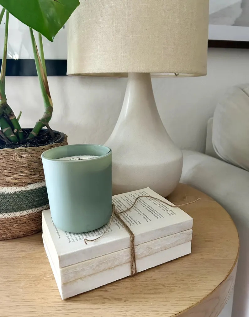 Farmhouse Books, White Decorative Book Stack, Home Decor, Shelf Decor | Etsy (Global)