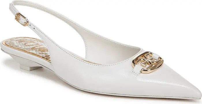 Aggie Pointed Toe Slingback Flat (Women) | Nordstrom