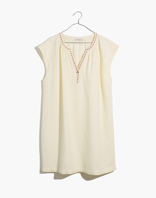 Embroidered Lightestspun Cover-Up Tunic | Madewell