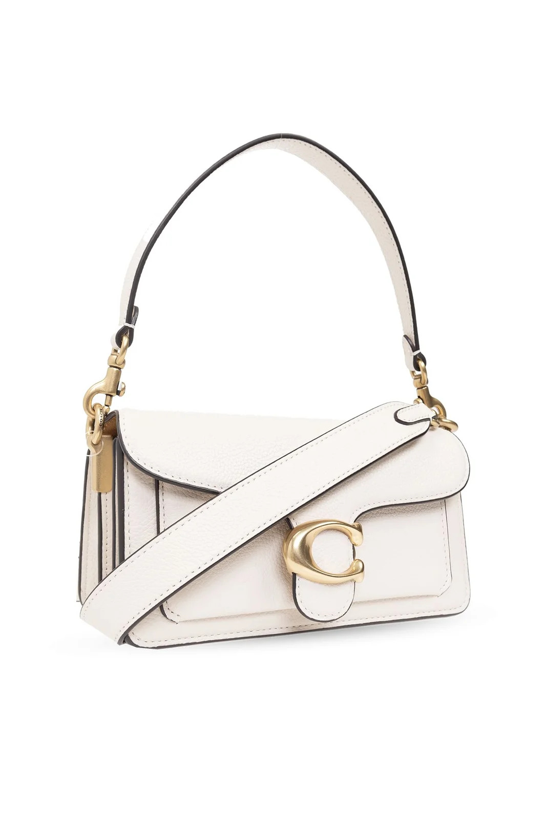 Coach Tabby Logo Plaque Shoulder Bag | Cettire Global