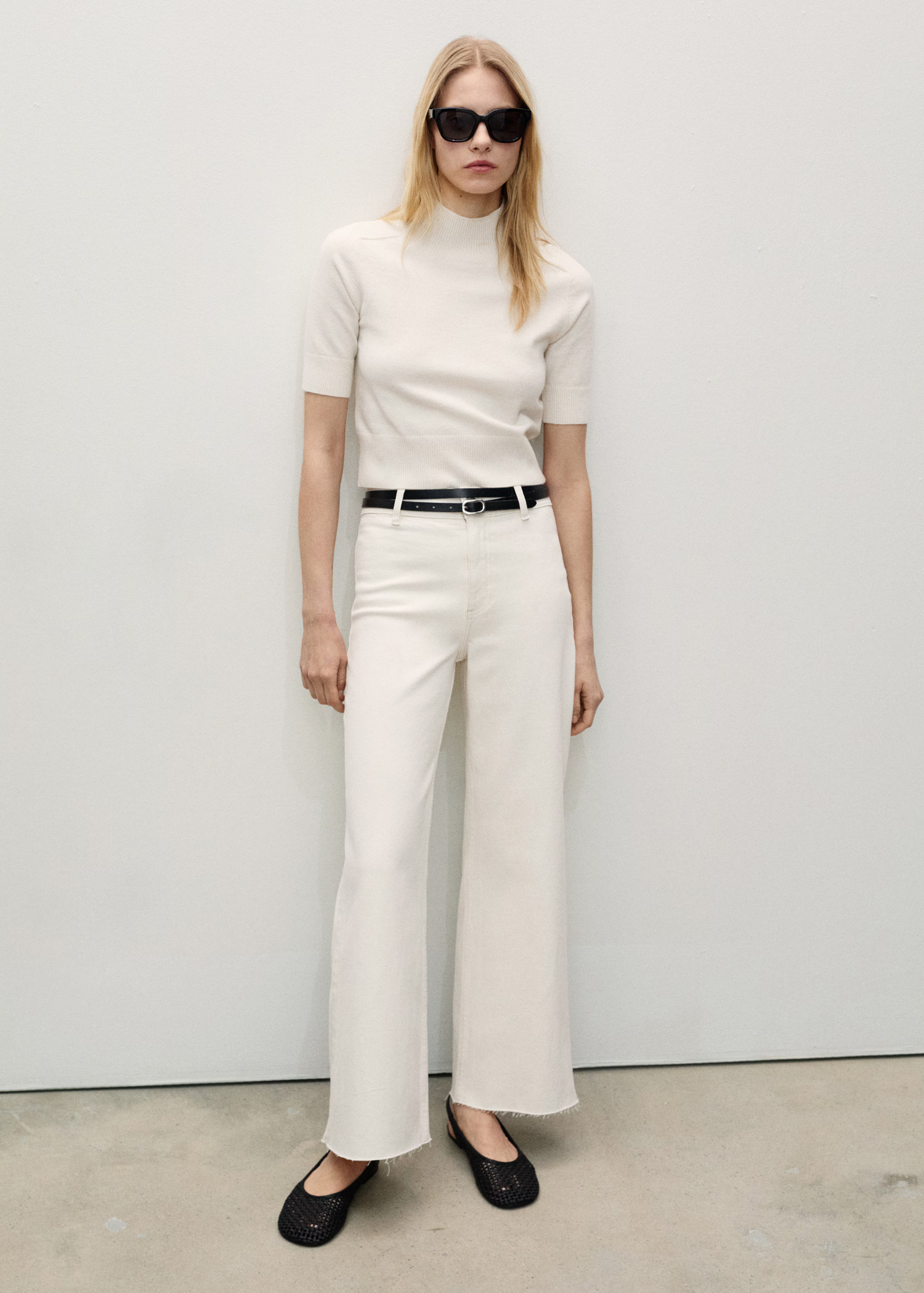 Catherin culotte high-rise jeans - Women | MANGO USA | Mango (US/MX/AU)