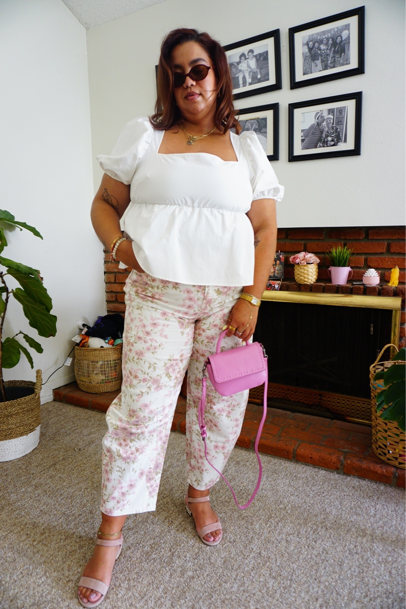 Barrel pants with a fun print on them from The Gap, yes!!!

#LTKMidsize #LTKTall #LTKootd