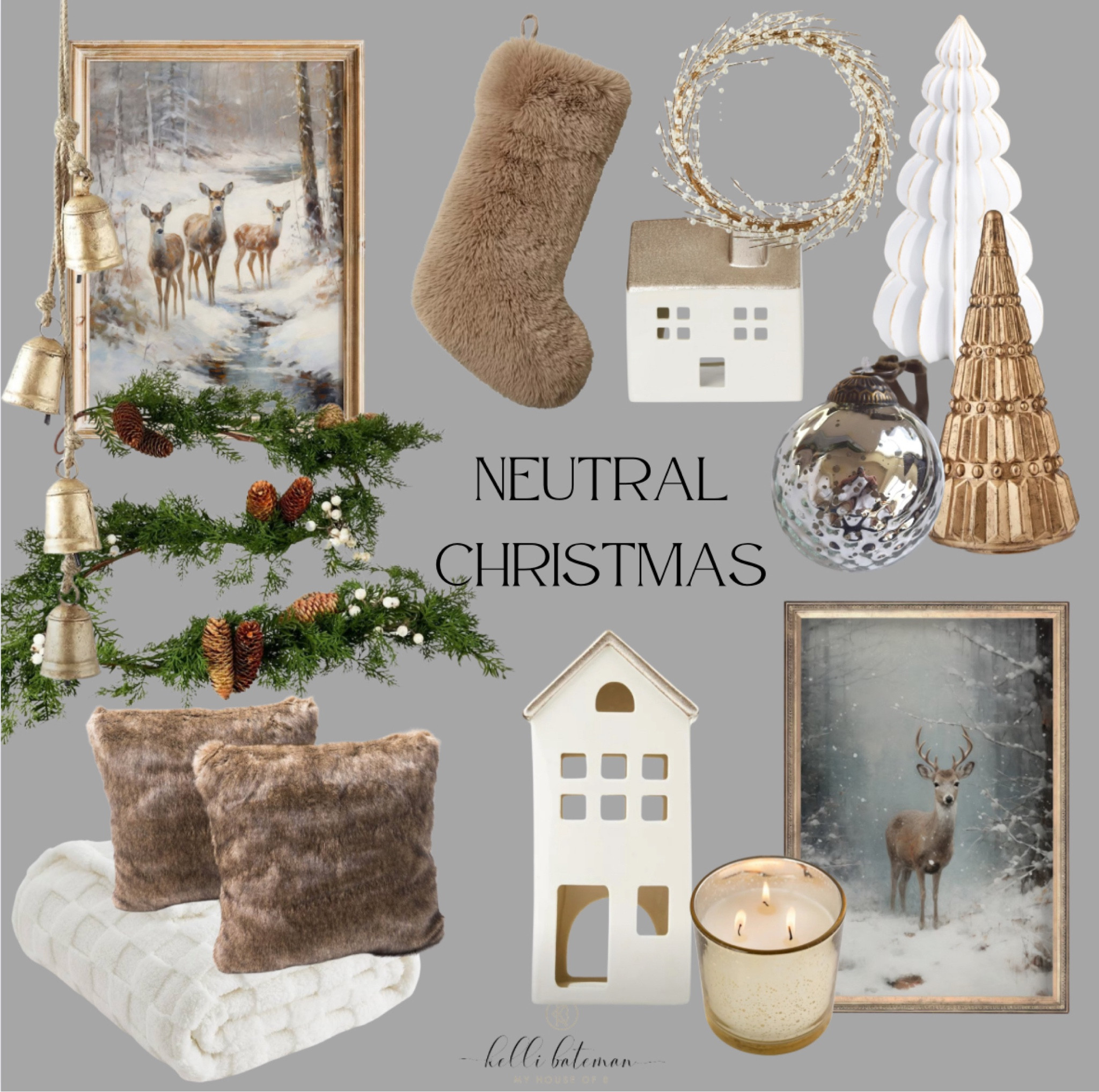Neutral Christmas Decor 


#LTKHoliday #LTKSeasonal #LTKhome