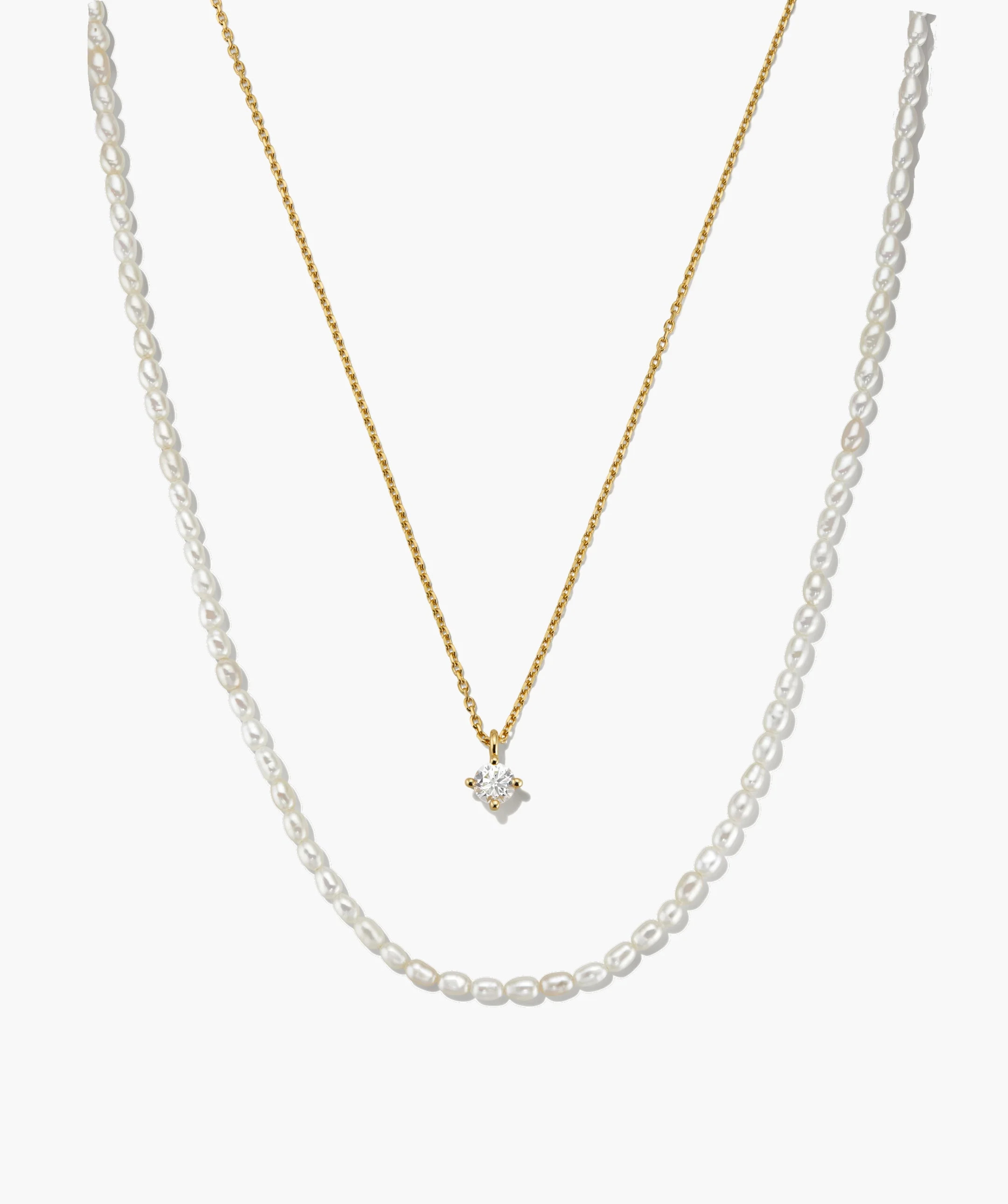 Light and Luster Necklace Bundle | Mejuri Fine Crew