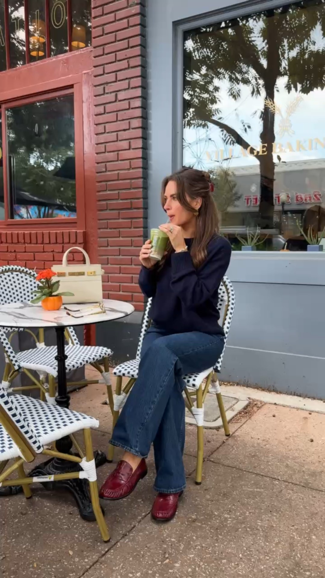 OOTD - grabbing a matcha and errands today. I'm seriously so obsessed with this sweater 😍 now have it in two colors and might need to grab another



#LTKStyleTip #LTKShoeCrush #LTKItBag