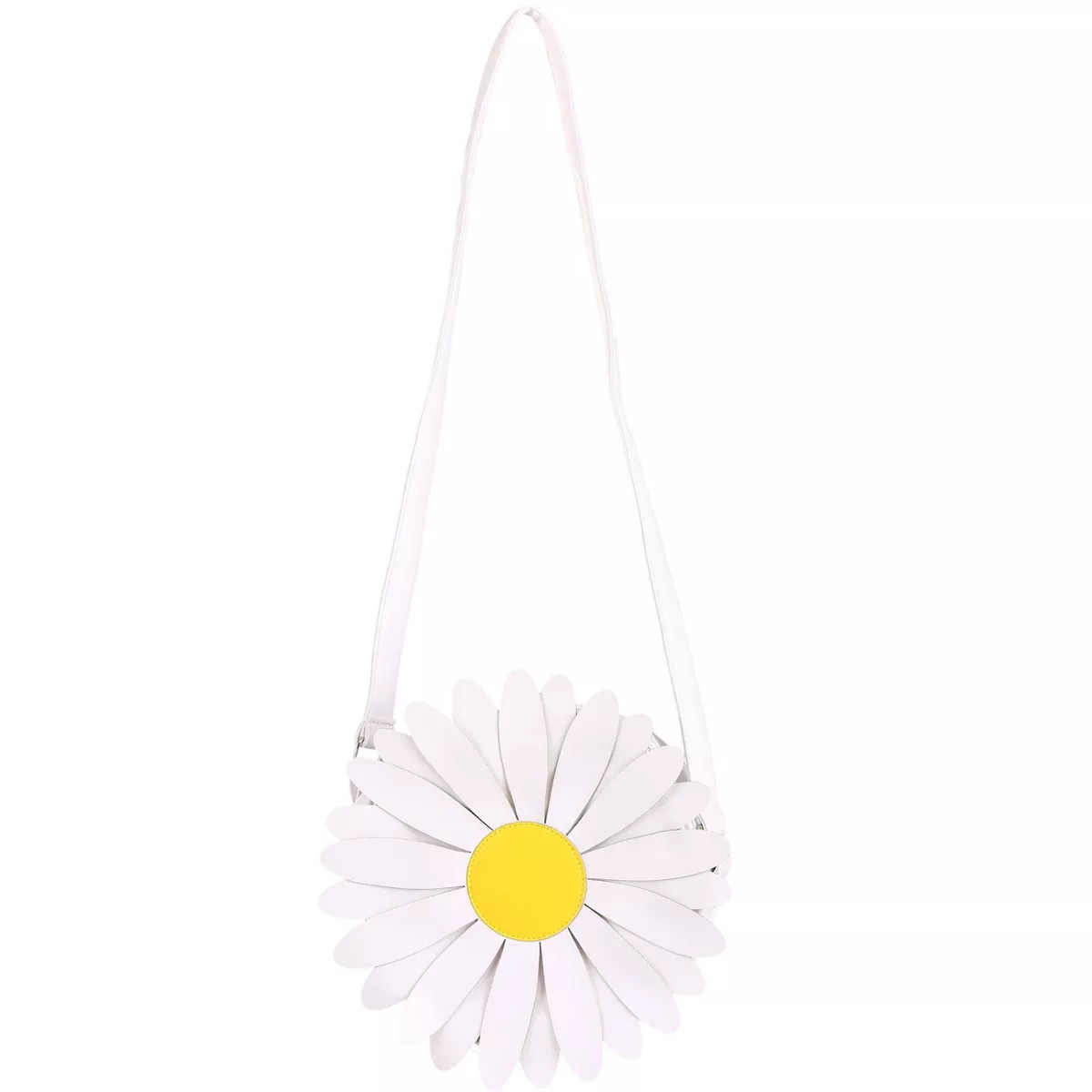 HalloweenCostumes.com  Women Women's Flower Purse, White/Yellow | Target