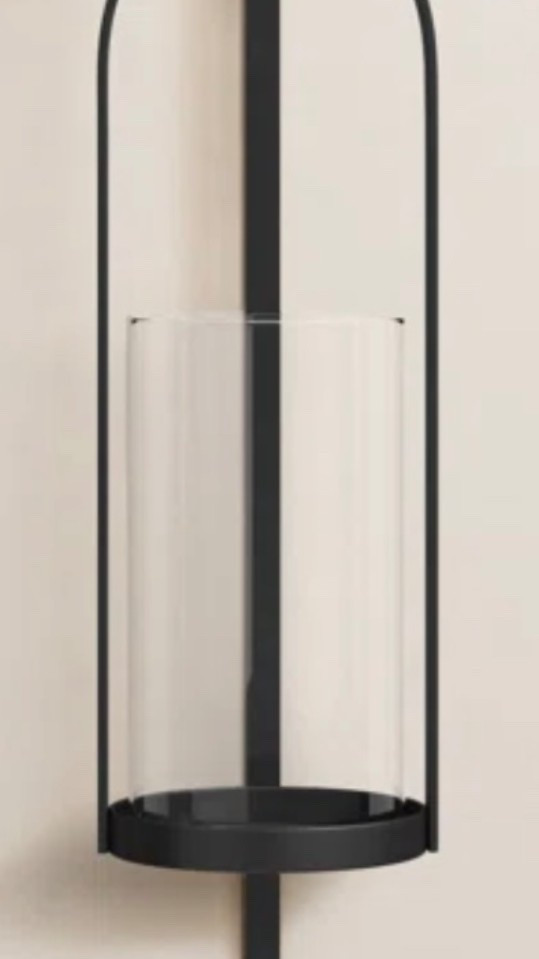 Kero Black Metal Wall Candle Holder

#LTKHome