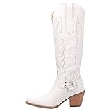 Dingo Boots Women's Heavens to Betsy Fashion Boot, White, 6 | Amazon (US)