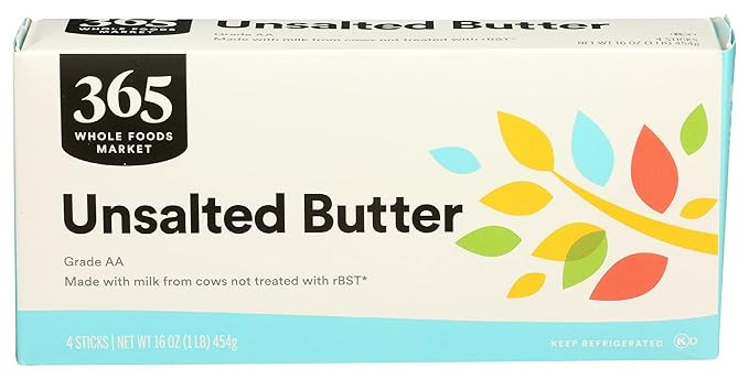 365 by Whole Foods Market, Butter Unsalted, 16 Ounce | Amazon (US)