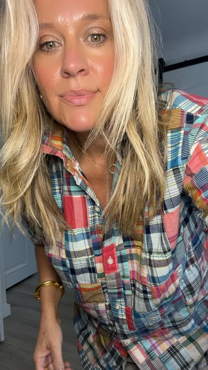 ✨Tap the bell, save and ❤️ start here over 40 fashion, midlife style, midsize fashion and luxury looks for less.  

⬇️Sizing information:
Shorts (size up if in between sizes.) 
Top medium (size down if in between sizes.) 

There’s something about a classic button-down and linen shorts that never goes out of style. 🤍

This madras shirt adds just enough color without feeling loud, and the relaxed fit paired with linen shorts creates that effortless, polished look I always reach for in the summer.

It’s breathable, belly-friendly, and one of those outfits that works for brunch, vacation, errands, or cheering from the sidelines.

Simple pieces. Endless outfits. That’s always a good investment.

👑 Helping you look good, feel good.-Lindsey Denver   

Check back daily for belly-friendly style, confidence, and Outfit Physics™.

#LTKOver40 #LTKPlusSize
