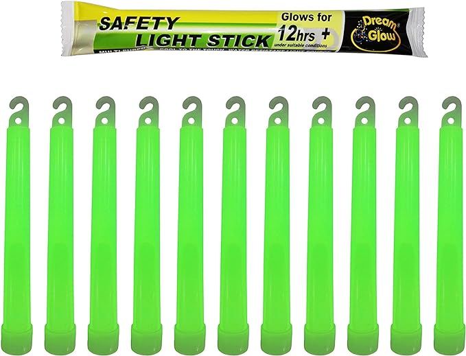 Industrial Grade Glow Sticks(12-20PCS)/ 6 inches Ultra Bright Light Sticks - Emergency Light Stic... | Amazon (US)