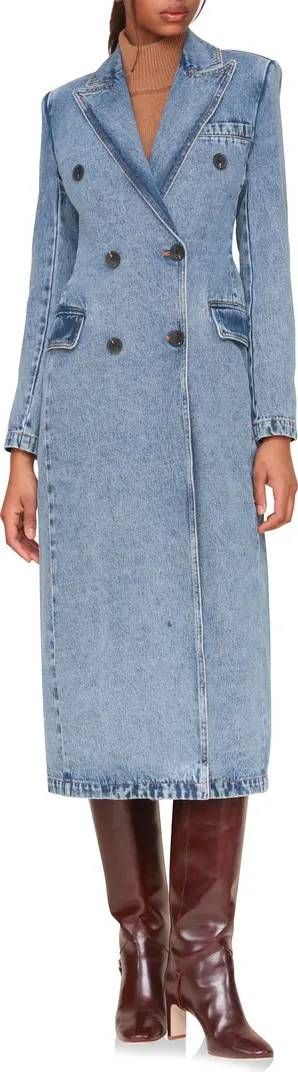 Double Breasted Denim Coat | Nordstrom