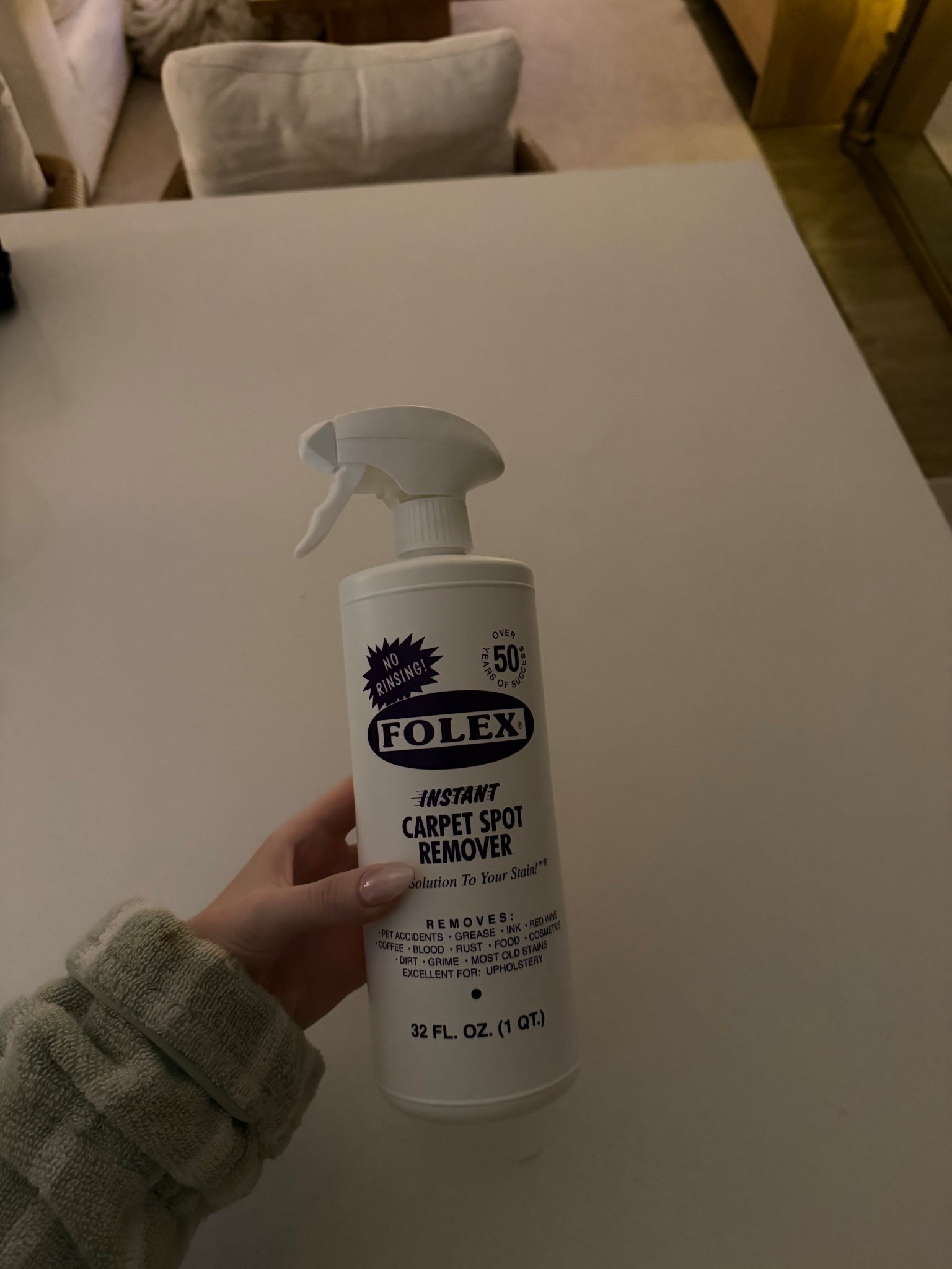 BEST carpet spot remover idk what magic they put into this truly